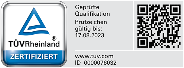 Gutachter für Schäden an Gebäuden (SAA) mit TÜV Rheinland geprüfter Qualifikation (NEU AB März 2019)